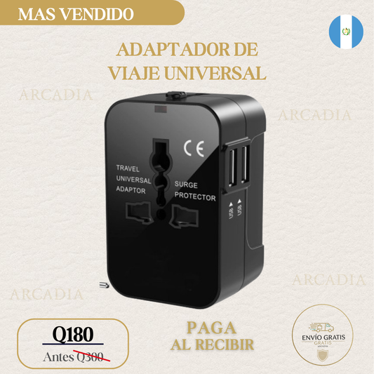 ADAPTADOR DE VIAJE UNIVERSAL
